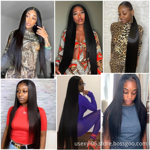 Top sale HD Lace wig 100% Human Hair HD Lace Frontal Wig 150% 180% 220% Density Lace Front Wig